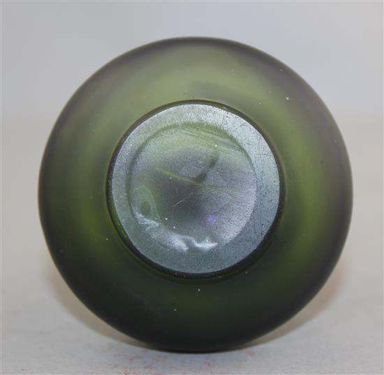 A Galle small cameo glass vase, c.1910, 10.3cm